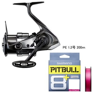 シマノ(SHIMANO) 23 ヴァンキッシュ C3000MHG+ピットブル 8+ 150m【お得な2点セット】 045317+694362