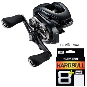 【送料無料】シマノ(SHIMANO) ２４ メタニウム ＤＣ ７０ＨＧ 右巻き＋ハードブル ８＋ １５０ｍ【リール＆ラインセット】 ２号 046628+115911