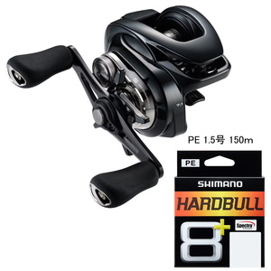 シマノ(SHIMANO) 24 メタニウム DC 70HG 右巻き+ハードブル 8+ 150m【リール&ラインセット】 046628+115904