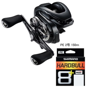 【送料無料】シマノ(SHIMANO) ２４ メタニウム ＤＣ ７０ＸＧ 右巻き＋ハードブル ８＋ １５０ｍ【リール＆ラインセット】 ２号 046642+115911