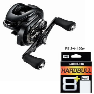 シマノ(SHIMANO) 24 メタニウム DC 71XG 左巻き+ハードブル 8+ 150m【リール&ラインセット】 046659+115911