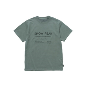 スノーピーク(snow peak) 【24秋冬】SP Typography T-Shirt TS-24AU101