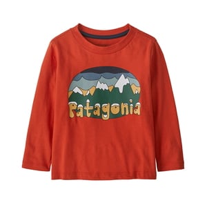 パタゴニア（patagonia） 【24秋冬】ベビー ロングスリーブ フィッツロイ フラーリーズ Tシャツ 60357