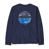 パタゴニア(patagonia) 【24秋冬】キッズ ロングスリーブ スカイライン ステンシル Tシャツ 62277 長袖シャツ(ジュニア/キッズ/ベビー)