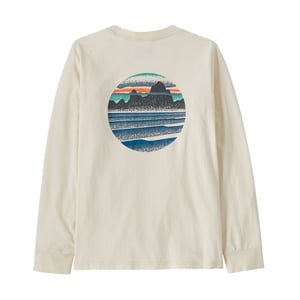 パタゴニア（patagonia） 【24秋冬】キッズ ロングスリーブ スカイライン ステンシル Tシャツ 62277