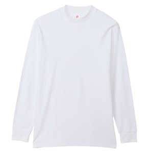 Hanes(ヘインズ) 【24秋冬】CREW NECK L/S HM4A204-010