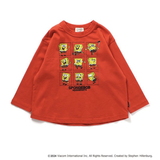 F.O.KIDS(エフ･オー･キッズ) 【24秋冬】スポンジボブコラボ 長袖Tシャツ R406074 長袖シャツ(ジュニア/キッズ/ベビー)