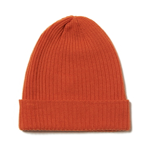 【２４秋冬】Ｒｉｂ　Ｋｎｉｔ　Ｃａｐ Ｏｎｅ Ｏｒａｎｇｅ