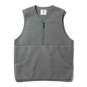 【２４秋冬】Ｔｈｅｒｍａｌ　Ｂｏａ　Ｆｌｅｅｃｅ　Ｖｅｓｔ Ｍ Ｇｒｅｙ