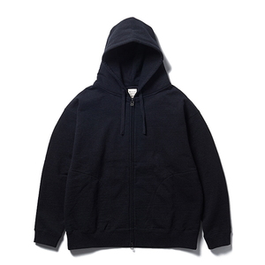 スノーピーク(snow peak) 【24秋冬】Recycled Cotton Zip Up Hoodie SW-24AU40103BK