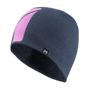 MILLET(ミレー) ＬＯＧＯ ＢＥＡＮＩＥ（ロゴ ビーニー） ＯＮＥ ＳＩＺＥ Ｎ３１９５（Ｄ．ＤＥＮＩＭ／Ｖ．ＶＩＯＬＥＴ） MIV7589