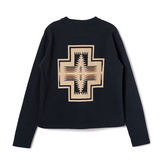 PENDLETON(ペンドルトン) 【24秋冬】L/S バックプリントタイトティ (ウィメンズ) 19807120049000 Tシャツ･ノースリーブ(レディース)