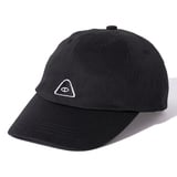 POLeR(ポーラー) 【24秋冬】COTTON TWILL PACH BASEBALL CAP 243MCV0107-BLK キャップ