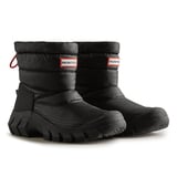 HUNTER (ハンター) 【24秋冬】INTREPID SHORT SNOW BOOT(イントレピッド ショートスノーブーツ) WFS2108WWU-BLK ウィンターブーツ ハーフ(レディース)