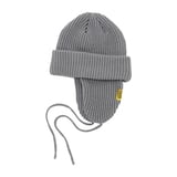 キウ(KiU) 【24秋冬】EAR FLAPS BEANIE K381 ニット帽･ビーニー