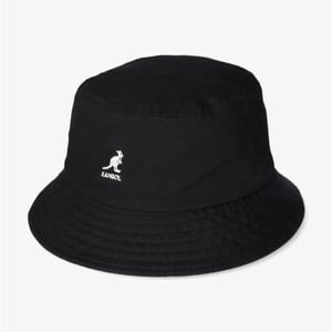 KANGOL(カンゴール） 【２４秋冬】ＷＡＳＨＥＤ ＢＵＣＫＥＴ（ウォッシュドバケット） Ｍ ＢＬＡＣＫ 230069602