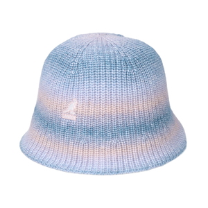 KANGOL(カンゴール） 【２４秋冬】ＳＴＲＩＰＥ ＫＮＩＴ ＢＵＣＫＥＴ（ストライプニットバケット） ＯＮＥ ＳＩＺＥ ＰＩＮＫ ＭＵＬＴＩ 243069610