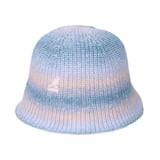 KANGOL(カンゴール) 【24秋冬】STRIPE KNIT BUCKET(ストライプニットバケット) 243069610 ハット