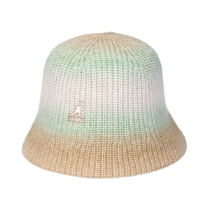 KANGOL(カンゴール） 【24秋冬】STRIPE KNIT BUCKET(ストライプニットバケット) 243069610