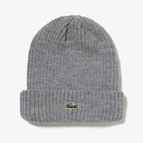 LACOSTE(ラコステ) 【24秋冬】ウールリブニットキャップ RK032J-99 ニット帽･ビーニー