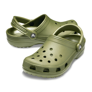 【送料無料】CROCS(クロックス) ＣＬＡＳＳＩＣ ＣＬＯＧ（クラシック クロッグ） ２５ｃｍ（Ｍ７） Ａｒｍｙ Ｇｒｅｅｎ 10001