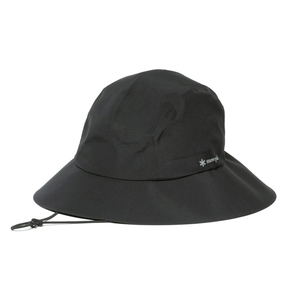 【送料無料】スノーピーク(snow peak) ＧＯＲＥ-ＴＥＸ Ｒａｉｎ Ｈａｔ １ ＢＬＡＣＫ（２５春夏） AC-25SU00711019