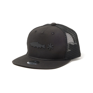 スノーピーク(snow peak) Ｆｌａｔ Ｍｅｓｈ Ｃａｐ Ｏｎｅ ＢＬＡＣＫ SPF-AC-25SU90800019