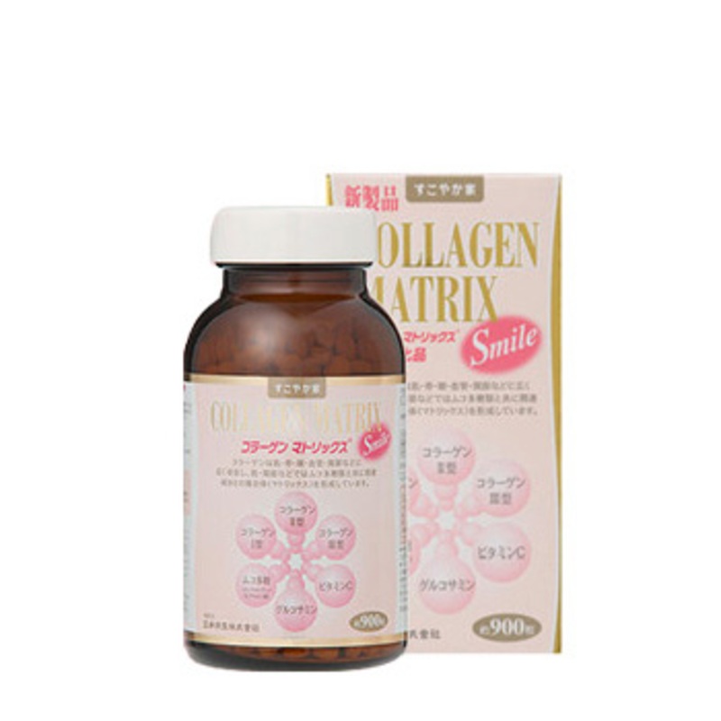 すこやか家 サプリメント コラーゲンマトリックス スマイル COLLAGEN