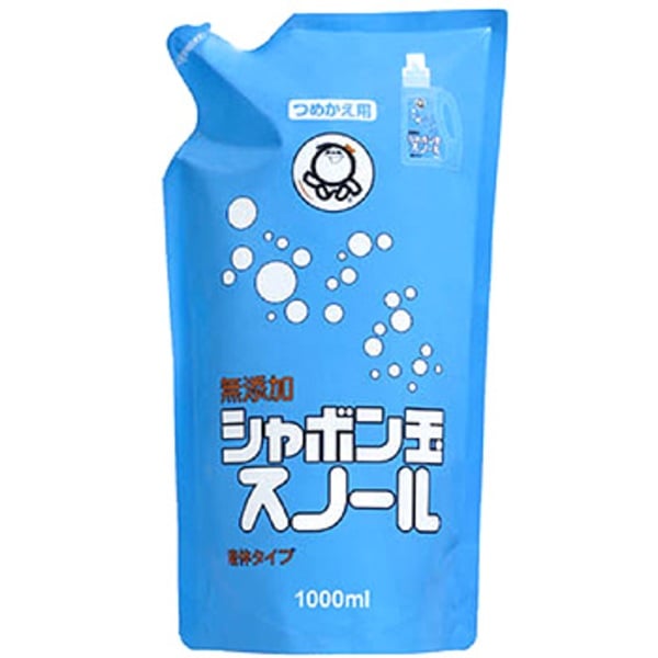 シャボン玉石けん シャボン玉スノール液体タイプ詰め替え1000ml 227445｜アウトドア用品・釣り具通販はナチュラム