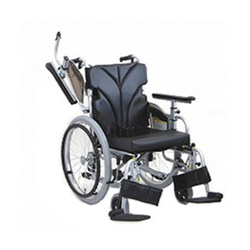 (WC-10931) カワムラサイクル KZ20-40 低床型 自走式 車椅子