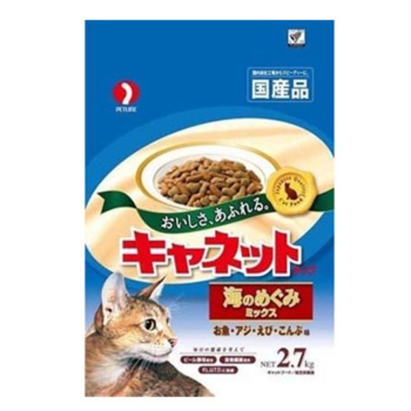 PETLINE(ペットライン) キャネットチップ海のめぐみミックス 2.7Kg ｜アウトドア用品・釣り具通販はナチュラム