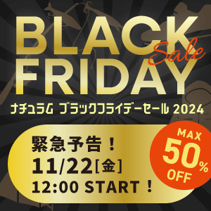 ブラックフライデー2024　11月22日～12月2日まで！