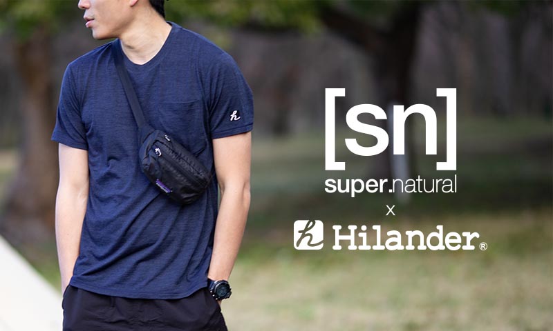 [sn]super.naturalとHilanderのコラボTシャツ登場！