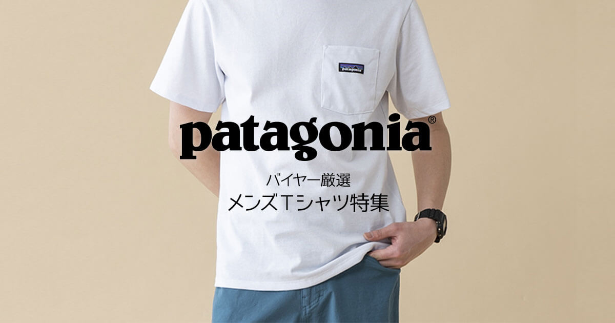 パタゴニア メンズTシャツおすすめ特集｜アウトドアファッション・ギアの通販はナチュラム