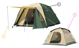 Coleman - 新品未開封！Coleman EZ CANOPY ST II (Model2000の+jenga