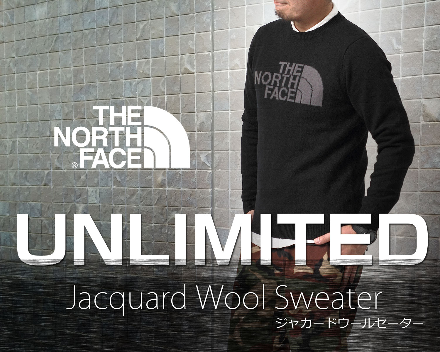 Jacquard Wool Sweater(ジャカードウールセーター) NT91551