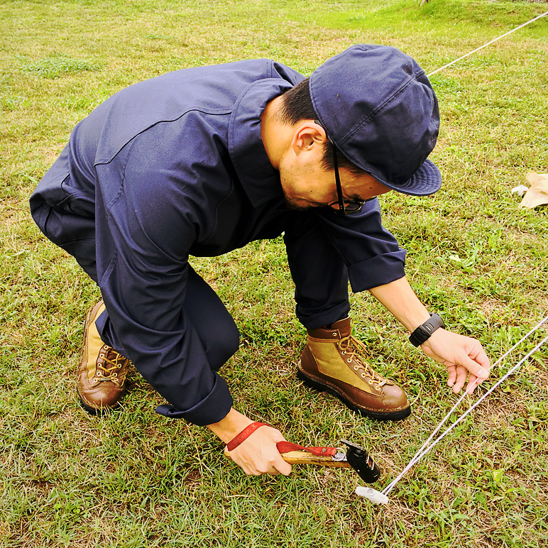 ヘリーハンセン アンチフレイムカバーオール 難燃素材 キャンプ 焚き火